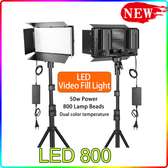 Kit d'éclairage LED photo et vidéo professionnel