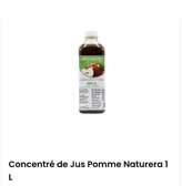 Naturera concentré jus de pomme 1L naturel fruité