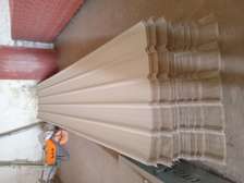 Tôle ondulé orange pvc, Tôle en zinc, Tôle en ciment