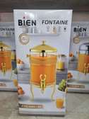 Fontaine à boisson 8L  avec support doré