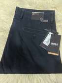 BOSS Regular Fit Pantalon Élégant