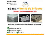 Vente de briques de qualité