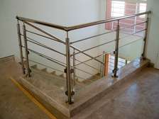 Rampe escalier en Inox