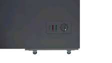 CONGÉLATEUR ASTECH 400LITRES AVEC VITRINE GRIS CH400GM