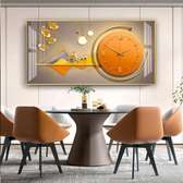 Horloge murale décoratife 80*40cm