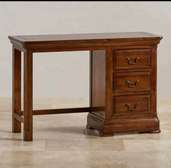 Table old fashion bois massif classique marron