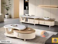ENSEMBLE TABLE TV + TABLE
BASSE TVH53+H53