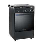 Cuisinière Midea 4 Feux Gaz  (60x60)