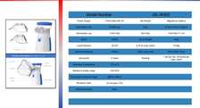 Mesh JSL-W302 nébuliseur portable léger efficace