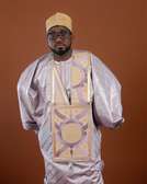 Trois piece grand boubou Getzner