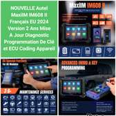 autel IM608 ll Programmation  Clé et ECU XP400 Pro et J2534