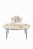 Set de 4 tables neuves