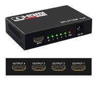 Splitter hdmi 1x4 meilleur qualités 4k