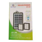 Panneau solaire rechargeable EP-05 6V 3W et 2 lampes LED