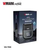 WMARK Mini rasoir, Rasoir à têtes flottantes Barbe à cheveux