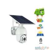 Caméra solaire 4G WiFi avec micro et vision nocturne