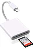 Lecteur de Carte SD pour iPhone/iPad, Lightning , Adaptateur