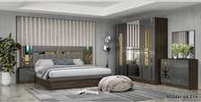 Chambre complète 6631# bois foncé moderne élégante