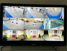 Système vidéosurveillance multi-caméras écran large HD