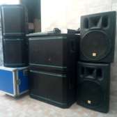 Systeme de sonorisation PEAVEY et jeux de lumières