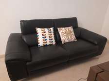 Fauteuil 2 places noir