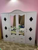 Armoire 4 Battants Blanc