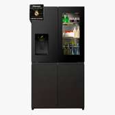 REFRIGERATEUR 617L HISENSE SIDE BY SIDE 4PORTES + DIST D'EAU