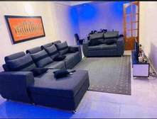 Salon d'angle de 7 places