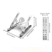 Support ordinateur portable aluminium avec refroidisseur