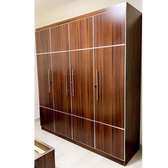 Chambre à coucher en bois mélaminé avec armoire 4 battants