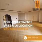Deux appartements vides à louer à Cité Keur Gorgui