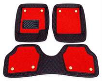 Tapis de sol en similicuir et tapis en plastique
