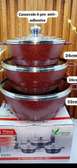 casseroles anti-adhésives 24-32 cm 6 pcs