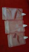 Sachet de jus avec bouchon