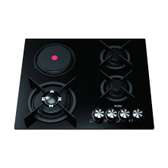PLAQUE 4FEUX HAIER ENCASTRABLE MIXT 3F A GAZ 1F ÉLECTRIQUE