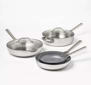 Set de 12 pc casseroles FIGMINT en acier inoxydable