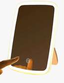 Miroir maquillage LED tactile blanc rechargeable