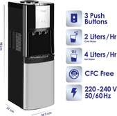 FONTAINE ENDURO 3ROBINETS AVEC FRIGO INOX WD120FRHCA