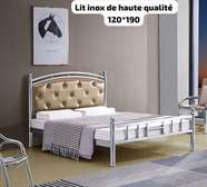 Lit en Metal  "Inox "