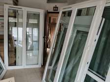 Porte pvc antibruit quasi blindée double vitrage