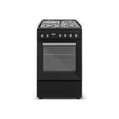 CUISINIÈRE ENDURO 4FEUX 60X60 3F A GAZ 1F ÉLECTRIQUE + FOUR
