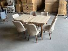 Ensemble table extensible  + 6 chaises