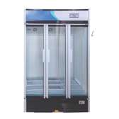 RÉFRIGÉRATEUR SOLSTAR VERTICAL 3PORTES VITRINE