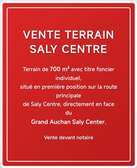 VENTE TERRAIN SALY CENTRE 700 m² TITRE FONCIER