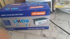Puissante batterie solaire Likou 200amp