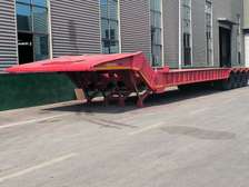 semi remorque surbaissée pliante 100Tonnes
