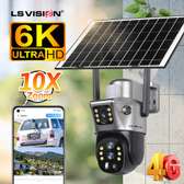 LS VISION Caméra solaire 6K 10x zoom 4G