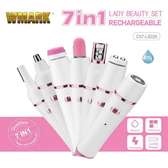 WMARK - Kit de beauté multifonction tout-en-un 7 en 1