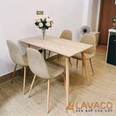 Table à Manger Style Scandinave 4 Personnes en Bois