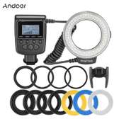 Macro 48 LED Anneau Flash Light LCD  Power Control